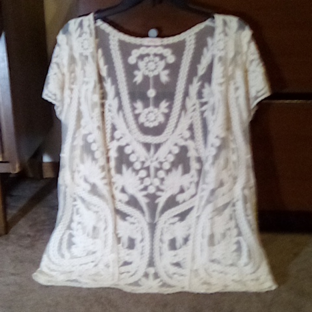 A Lace Vest Cover